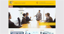 Desktop Screenshot of collaborativecapital.com